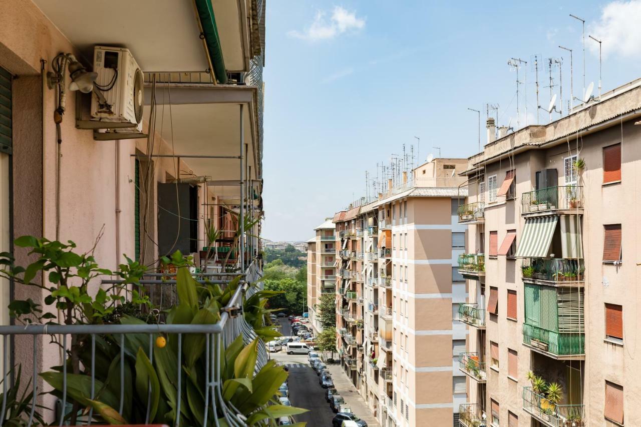 Hortis Apartment, 5 Persone, 2 Camere, Balcone, Metro C E Tram Per Il Centro Rom Exterior foto